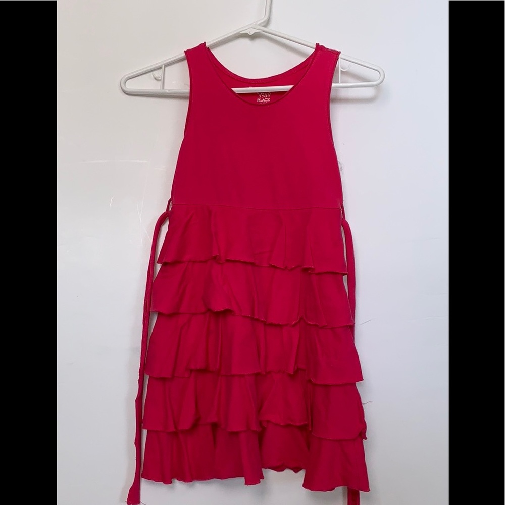 Pink Frilly Dress for Little Girls